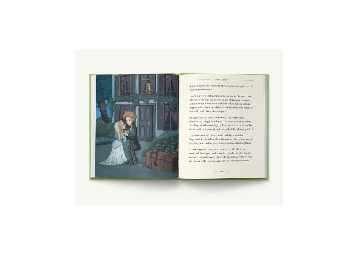 Frankenstein - Kid Classics- The Classic Edition Reimagined Just-for-Kids Kid Classic 2 by Mary Shelley