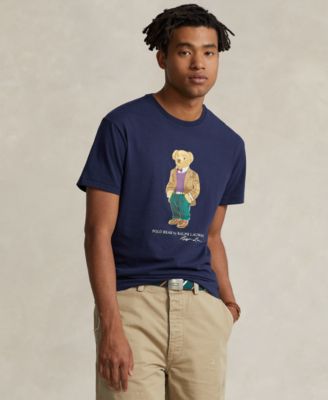 Men's Classic-Fit Polo Bear Jersey T-Shirt