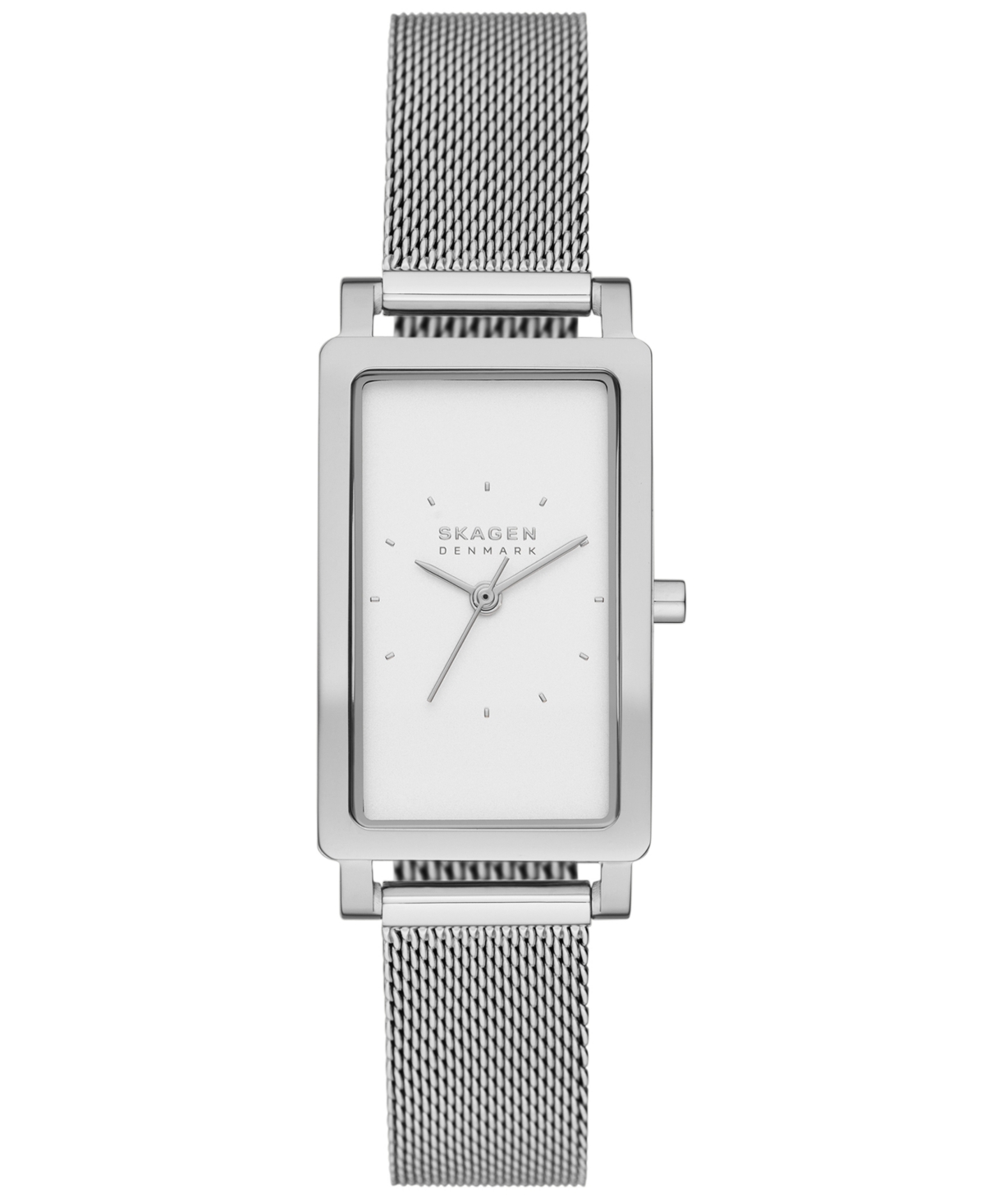 Women's Hagen Quartz Three Hand Silver-Tone Stainless Steel Watch, 22mm - Silver