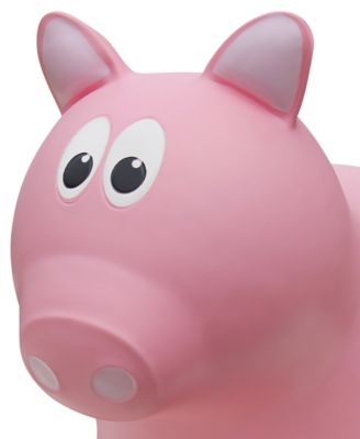 Farm Hoppers Pig Ride-On Toddler Inflatable Bounce Toy