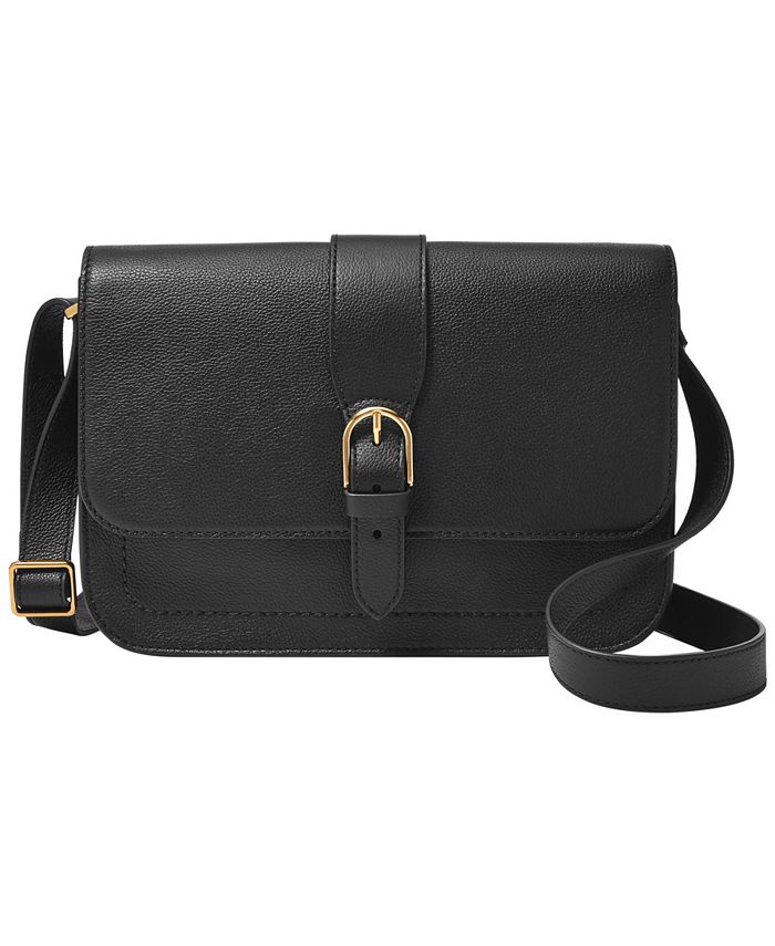 Fossil Zoey Leather Crossbody Bag - Macy's