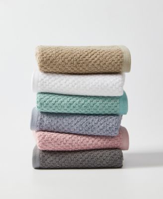 Lilly Cotton and Rayon from Bamboo 2 Piece Washcloth Set, 13" x 13"