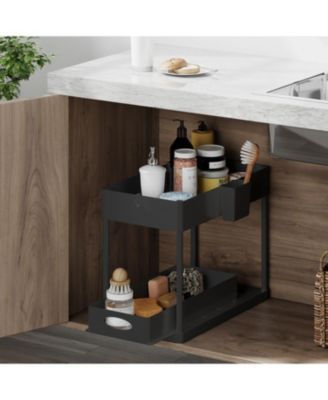 Under Sink Bathroom & Kitchen Cabinet Organizer