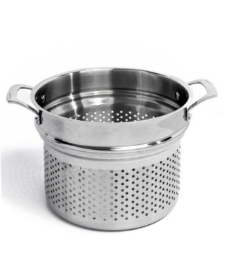 Professional Tri-Ply 18/10 Stainless Steel 9.5" Steamer Insert