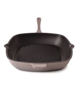 Neo 2pc Cast Iron 10" Fry Pan & 11" Grill Pan Cookware Set