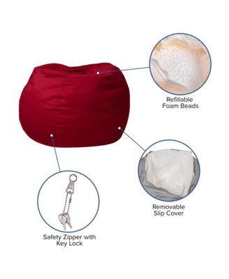 Small Bean Bag Chair For Kids And Teens
