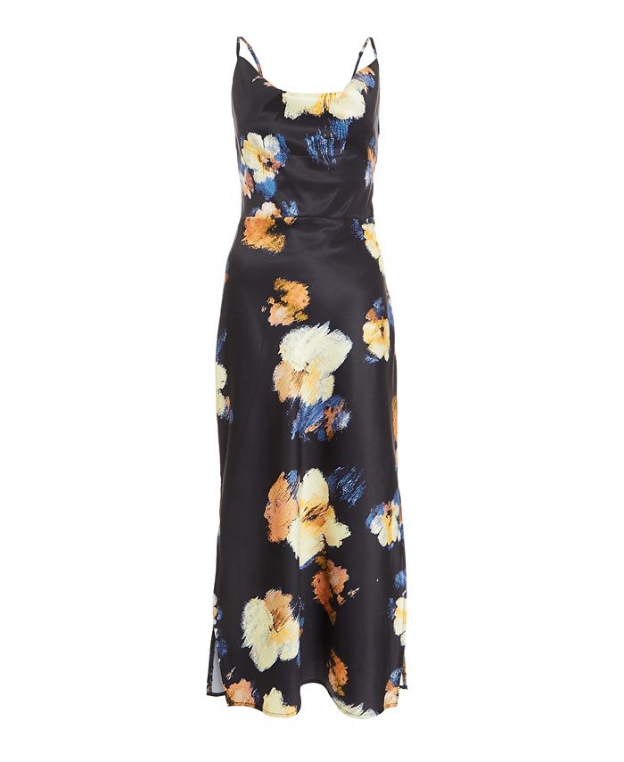 Quiz best sale flower dress