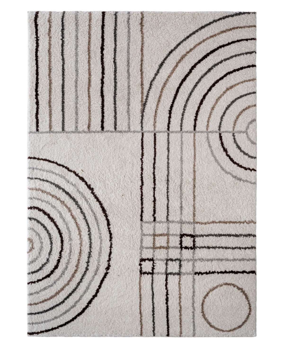 Genevieve Gorder Deco 3831 5' x 8' Area Rug - Ivory