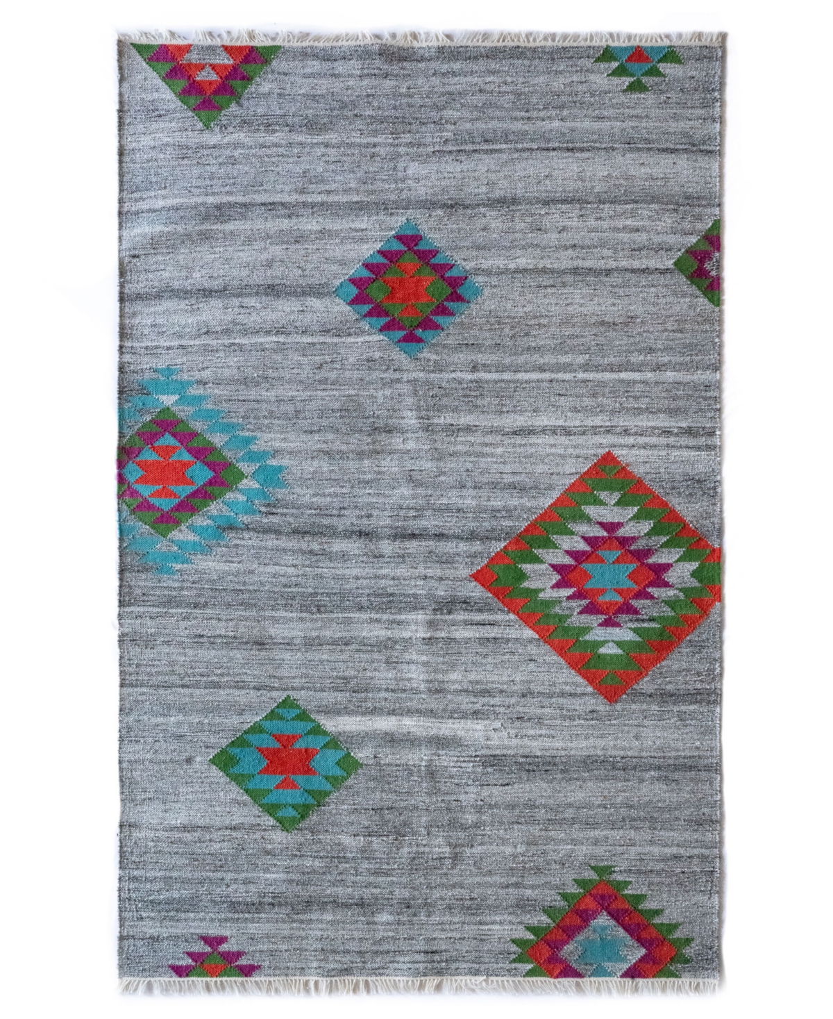 Genevieve Gorder Azteca Outdoor 3500 8' x 10' Area Rug - Multi, Gray
