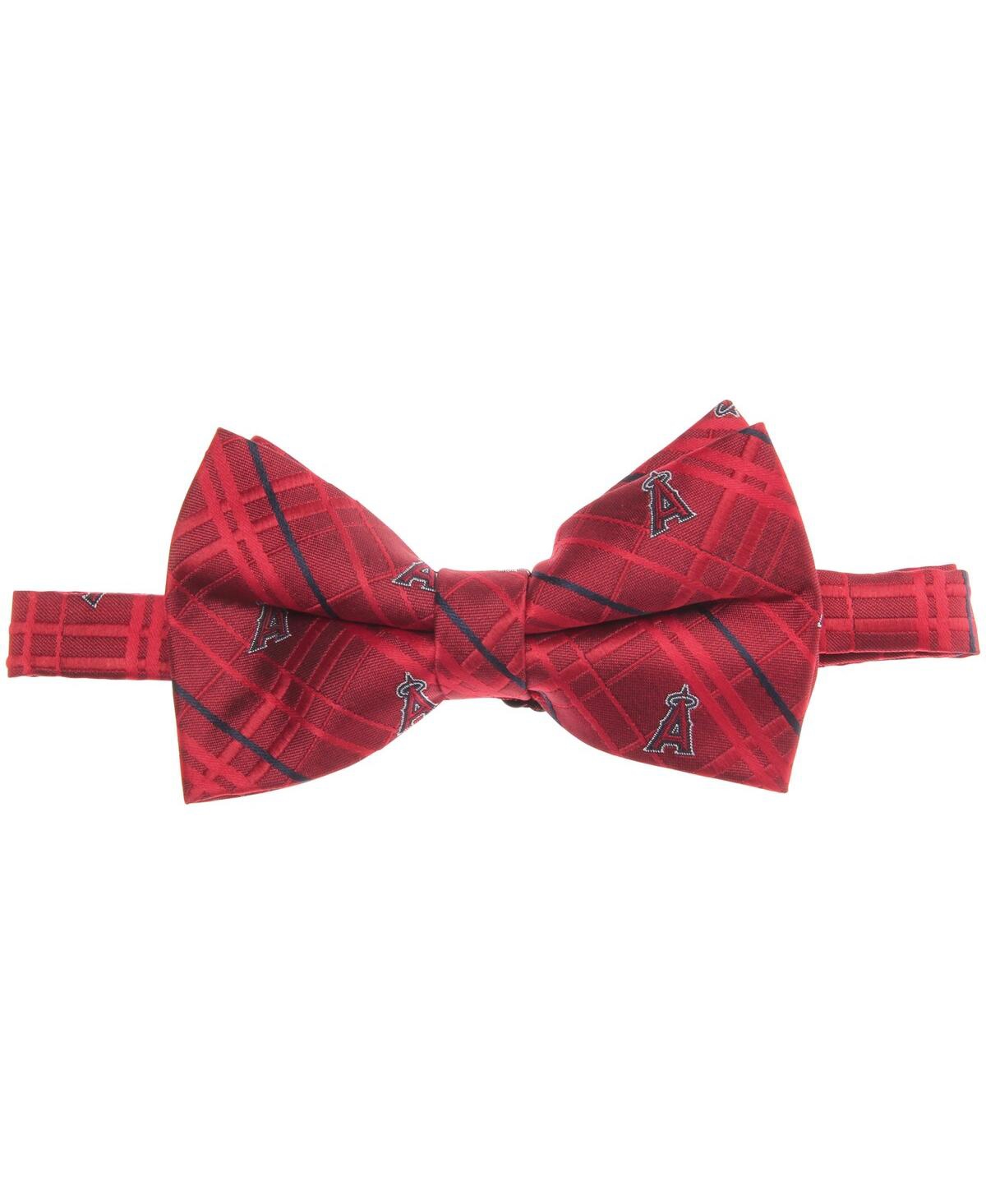 Shop Eagles Wings Men's Red Los Angeles Angels Oxford Bow Tie