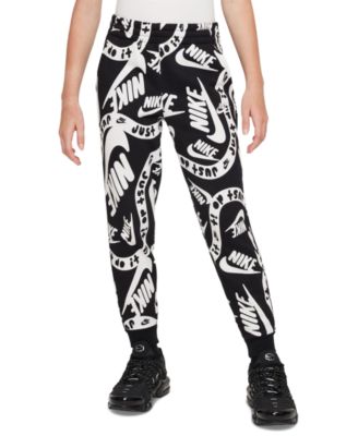 Nike - Big Kids Sportswear Club Fleece Logo-Print Joggers
