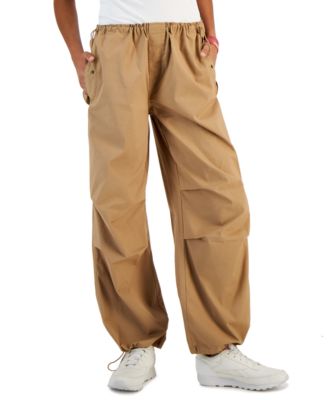 Vanilla Star - Juniors' Bungee-Hem Parachute Pants