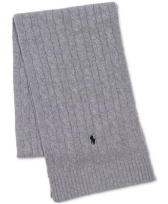 Men's Classic Cable Scarf