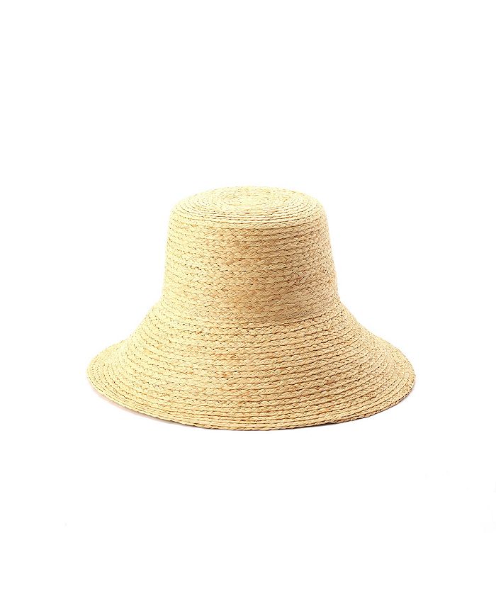 kate spade new york Women's Raffia Long Brim Bucket Hat - Macy's