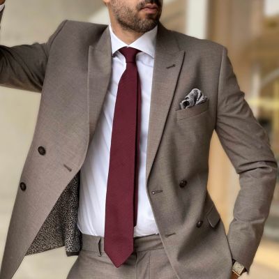 Chianti - Silk Grenadine Tie for Men