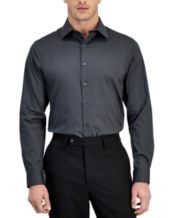 Men s Dress Shirts in Gray Macy s