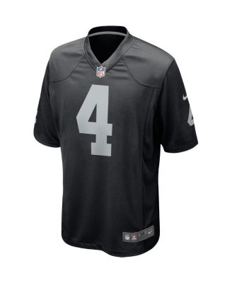 アメリカンフットボール NIKE - Oakland Raiders Legend Jersey (size S) Nike Derek Carr Las Vegas Raiders Game Jersey, Big Boys (8