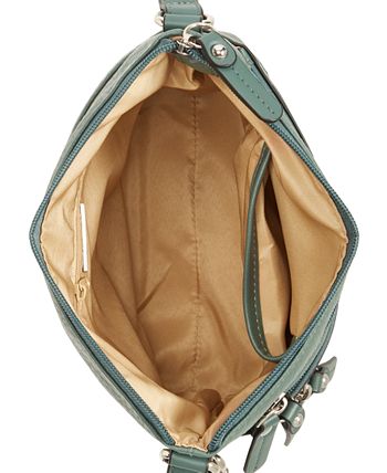 Bernini Giani Handbag Pebble Leather Crossbody Bag Small, $108, Macy's