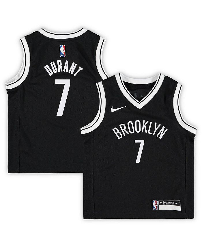 Brooklyn Nets Nike Icon Replica Jersey - Custom - Kids