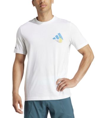 adidas - Men's Tennis Daily Served Short Sleeve Crewneck Tennis T-Shirt