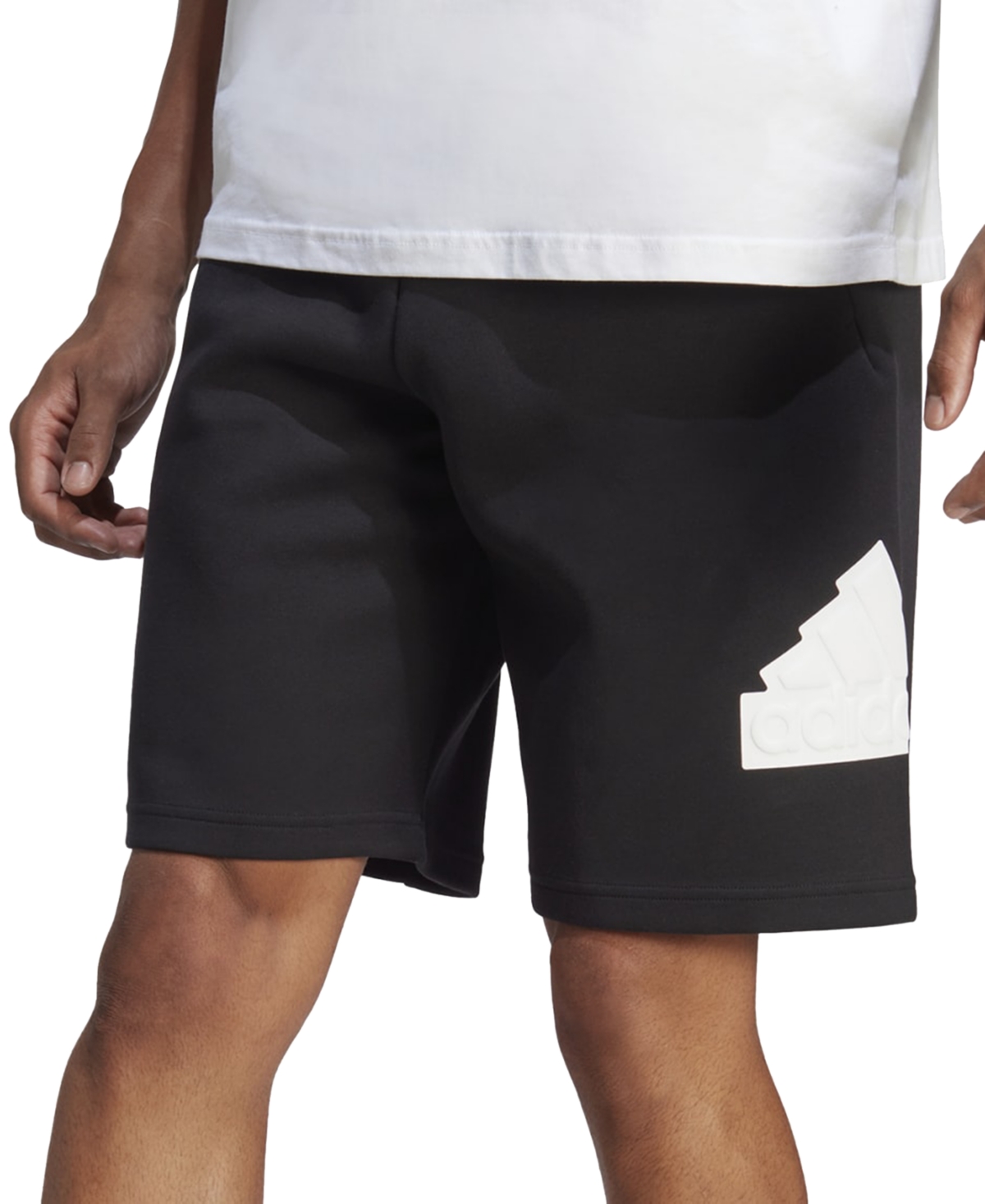 Adidas Originals Men's Future Icons Badge Of Sport 8" Shorts In White