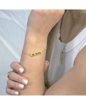 BE KIND DAINTY ID Bracelet