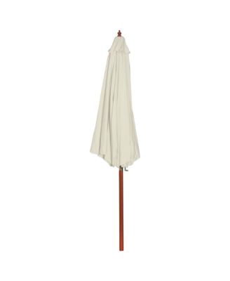 Parasol 118.1"x101.6" Sand White