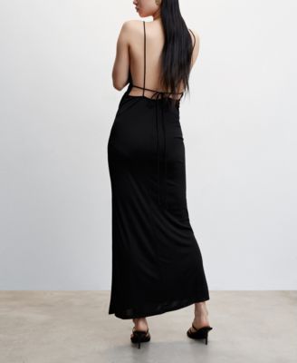 MANGO Women's Scoop-Back Bodycon Dress - Macy's