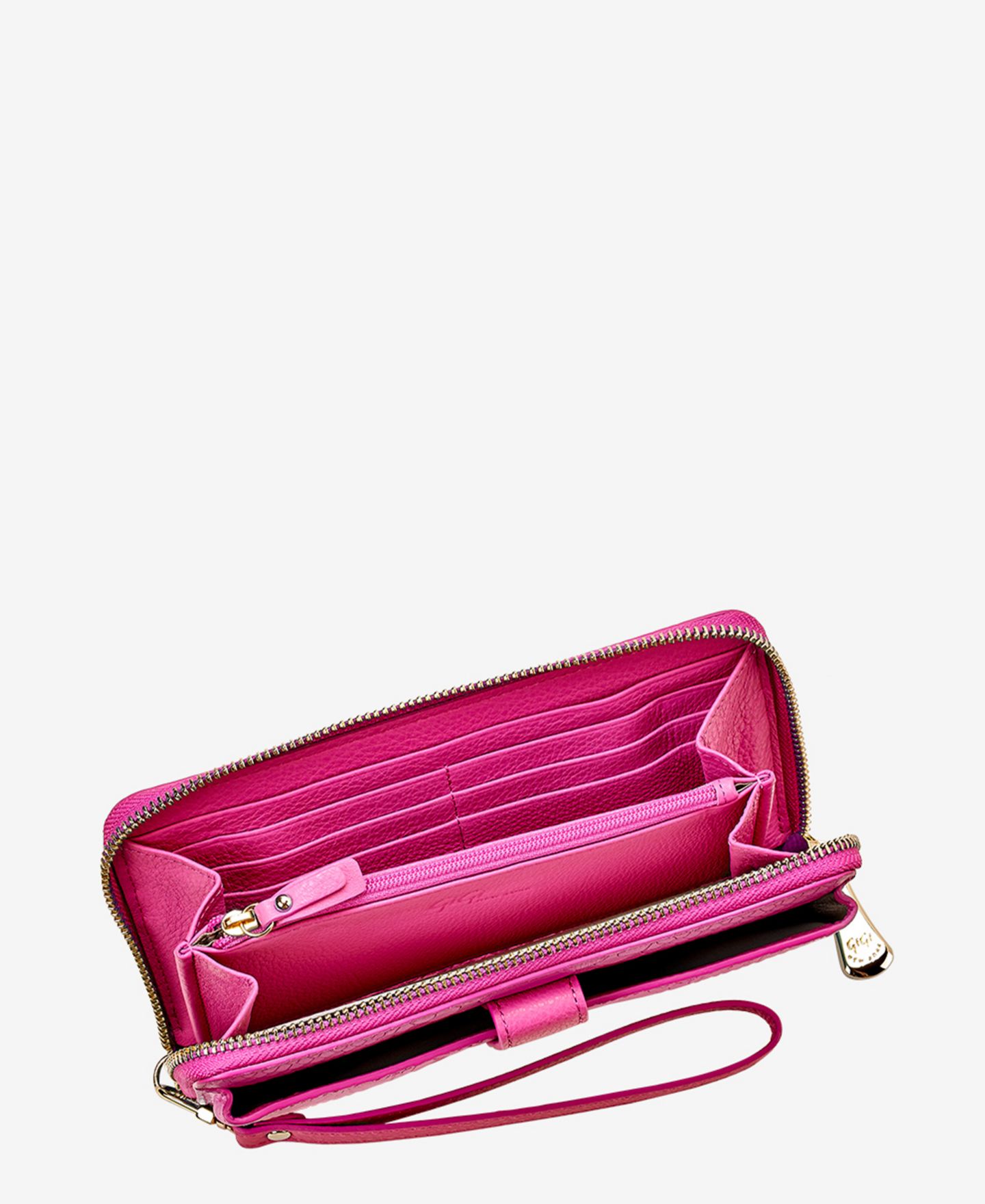 Кошелёк GiGi New York City Leather Phone Wallet, цвет: Azalea — фото 3