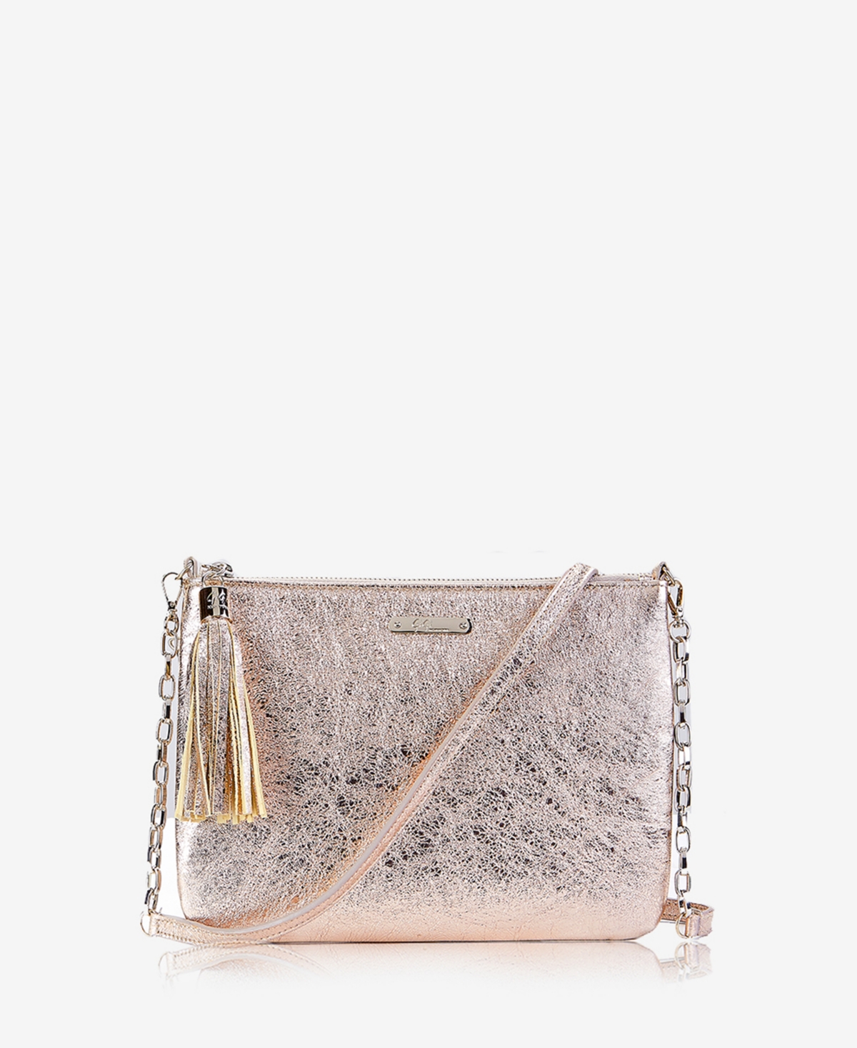 Chelsea Leather Crossbody - Natural