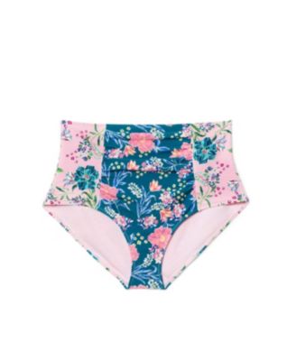 Shelby Women's Plus-Size Swimwear High-Waist Bikini Bottom