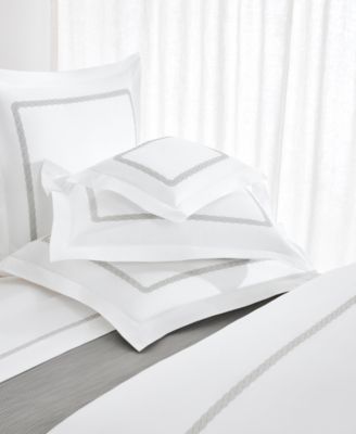 Spencer Cable Embroidery Pillowcase Set, King