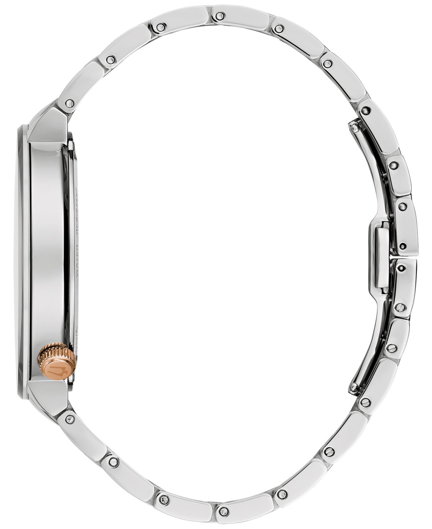 Мужские часы Bulova Latin Grammy Futuro Two-Tone Stainless Steel Bracelet Watch 42mm — фото 2