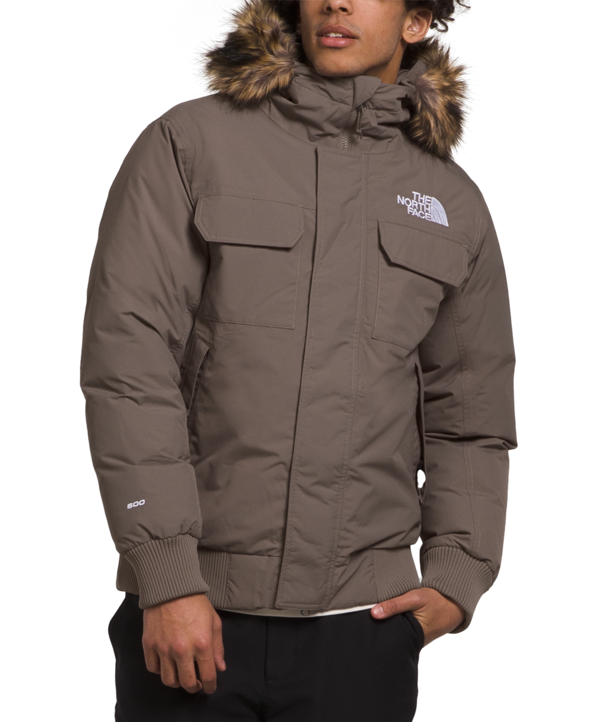 The North Face Men's Mcmurdo Waterproof Bomber Jacket In Falcon Brown