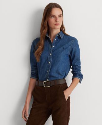 Lauren Ralph Lauren - Women's Cotton Denim Shirt