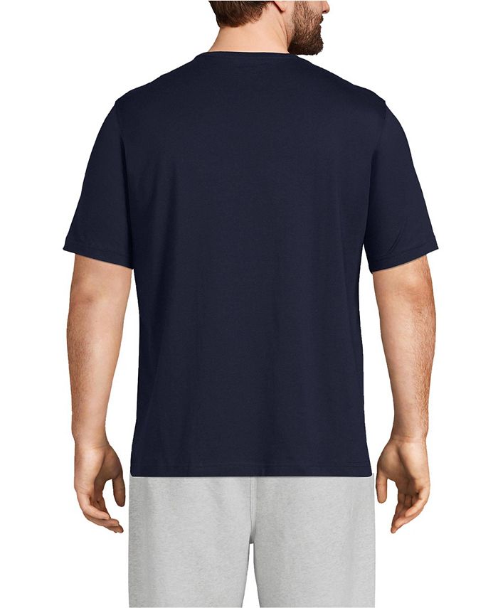 Lands' End Big & Tall Super-T Short Sleeve T-Shirt - Macy's
