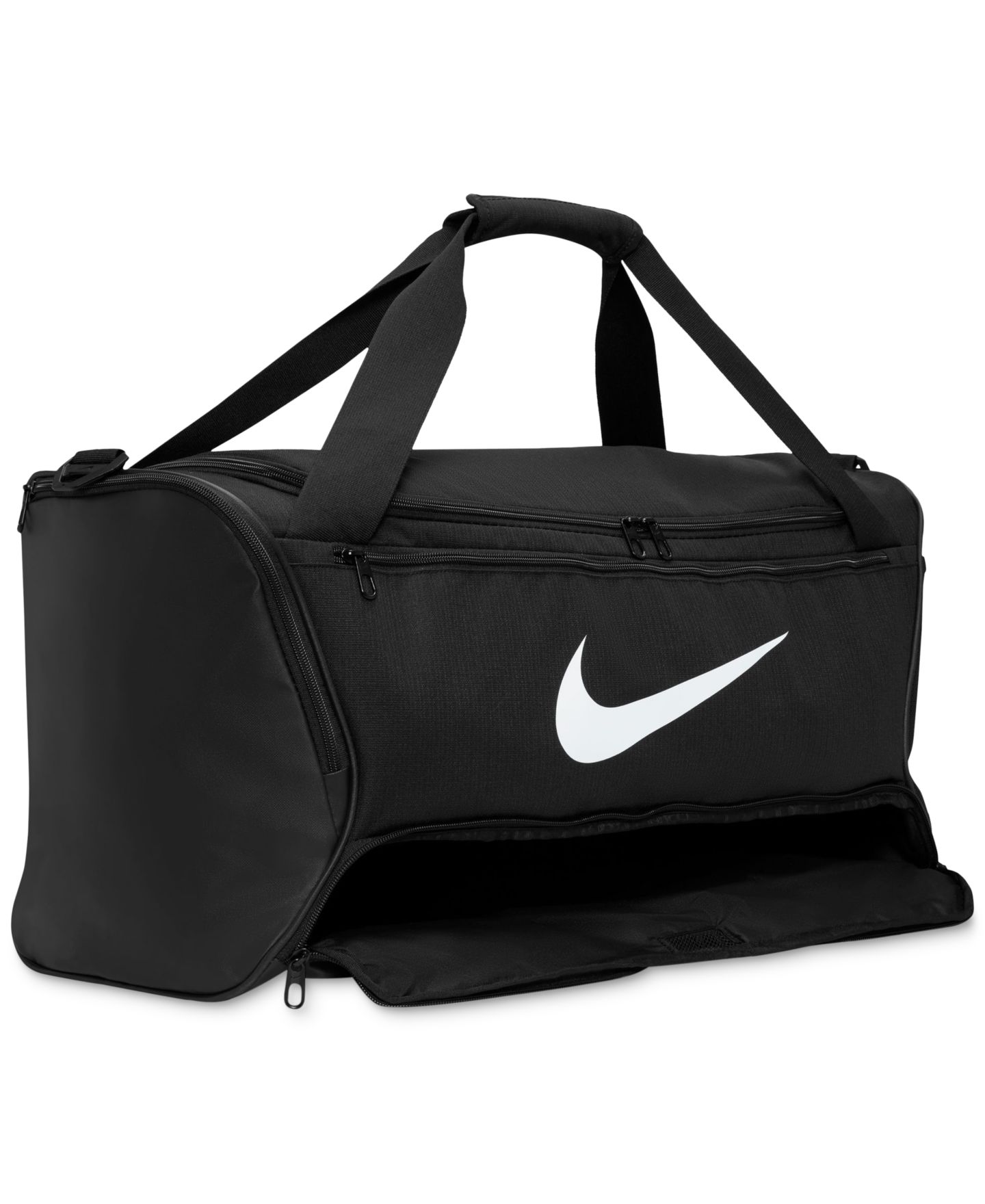 Мужская сумка Nike Brasilia 9.5 Training Duffel (Medium, 60L), цвет: Чёрный — фото 11