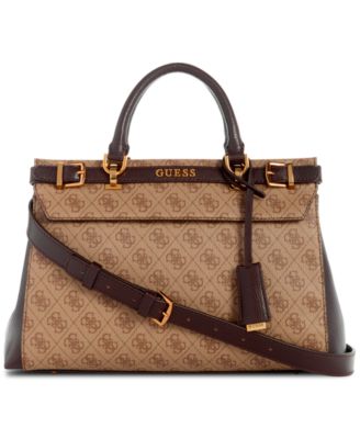 GUESS - Sestri Logo Large Luxury Satchel