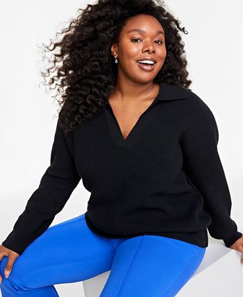 Macys womens sales black sweaters