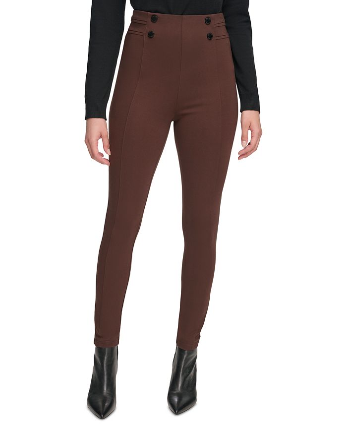 Calvin klein womens discount pull on pants
