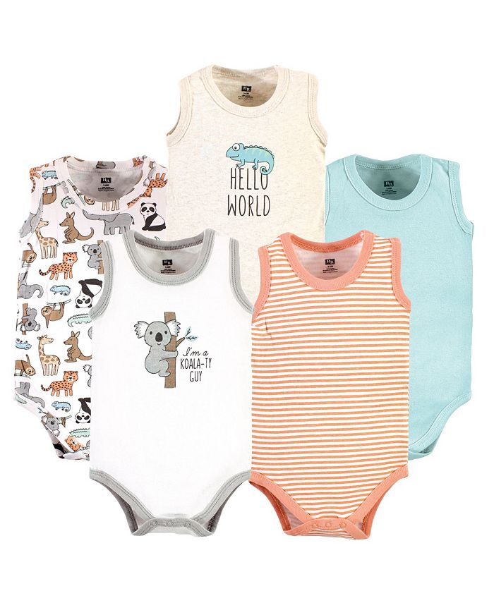 Hudson baby sleeveless bodysuits online