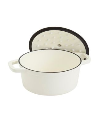 Cast Iron 3 Quart Round Enamel Dutch Oven