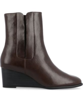 Women's Kylo Stacked Wedge Ankle Booties