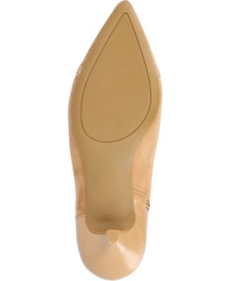 Women's Embrie Two Tone Kitten Heel Dress Booties