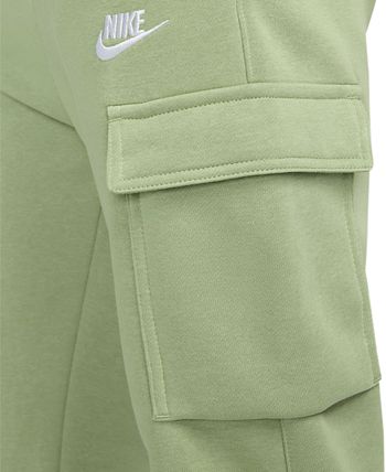 mens nike fleece cargo joggers