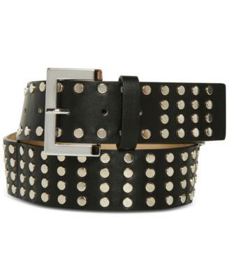 Steve Madden - Women's Studded Faux-Leather Belt