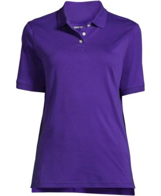 Women's Short Sleeve Interlock Polo Shirt