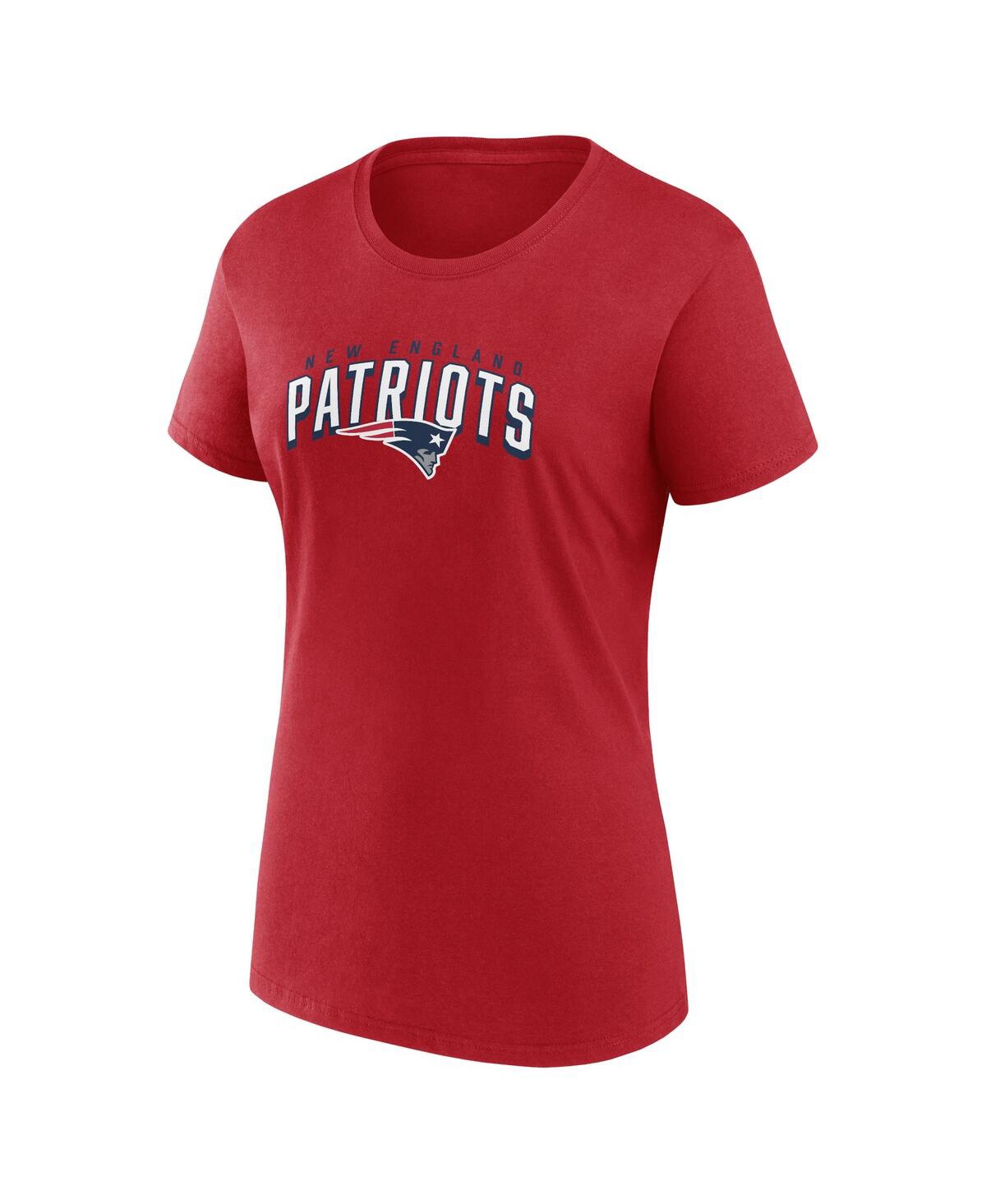 Fanatics Branded  Navy/red New England Patriots Fan T-shirt Combo Set In Navy,red