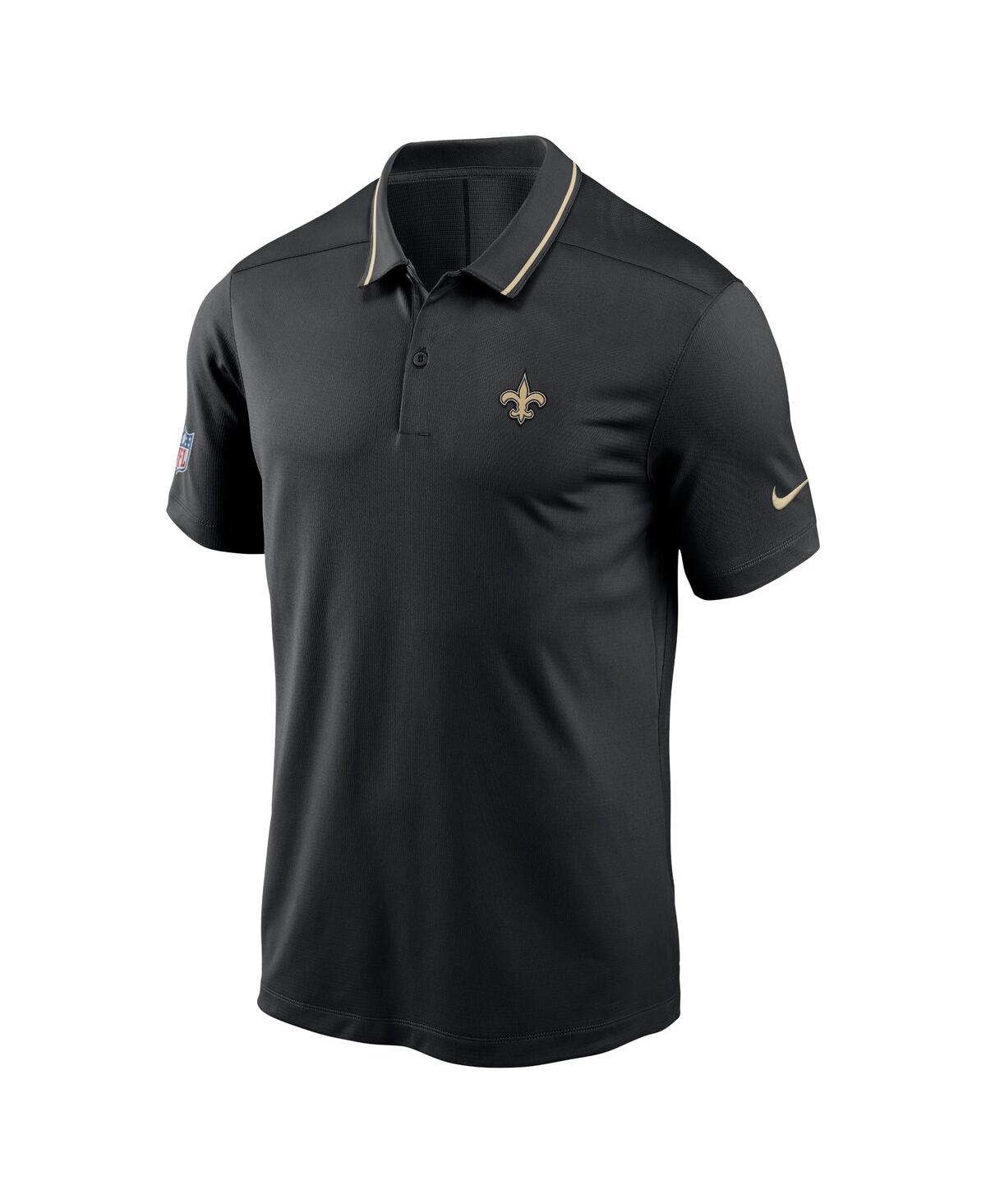 Men's New Orleans Saints Nike White Sideline UV Performance Polo