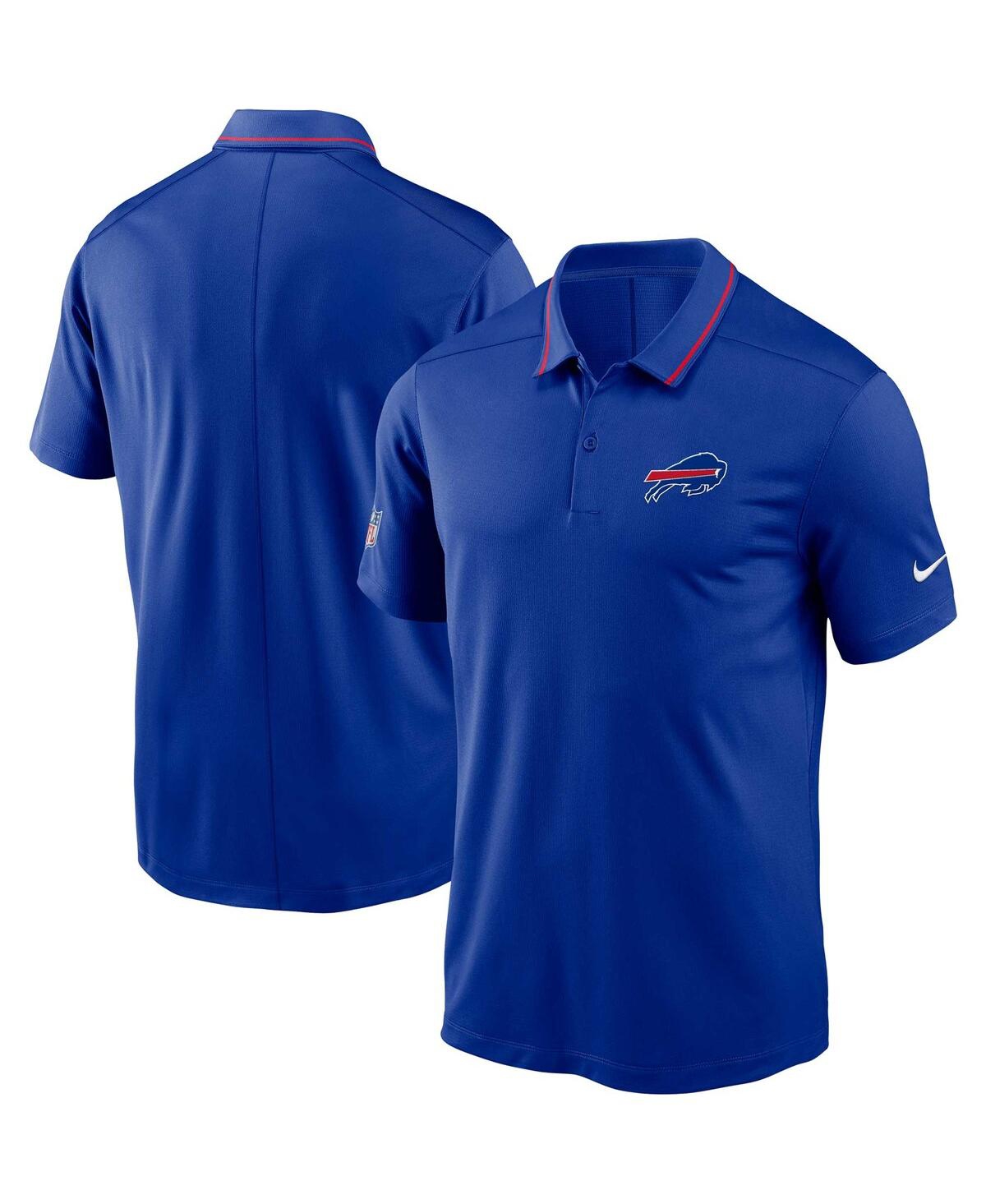 Shop Nike Men's  Royal Buffalo Bills Sideline Victory Performance Polo Shirt